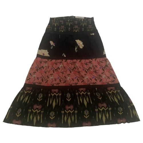 Pre-owned Etro Silk Maxi Skirt In Other