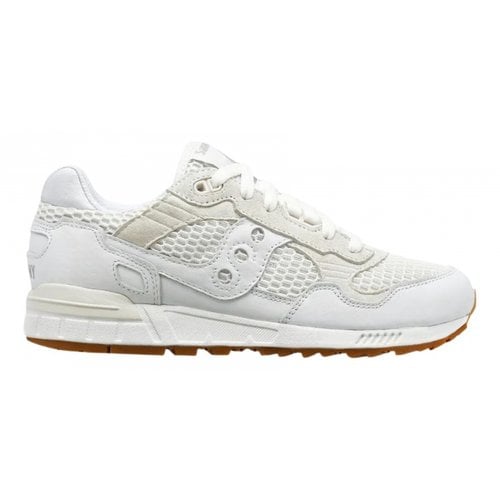 Pre-owned Saucony Trainers In White