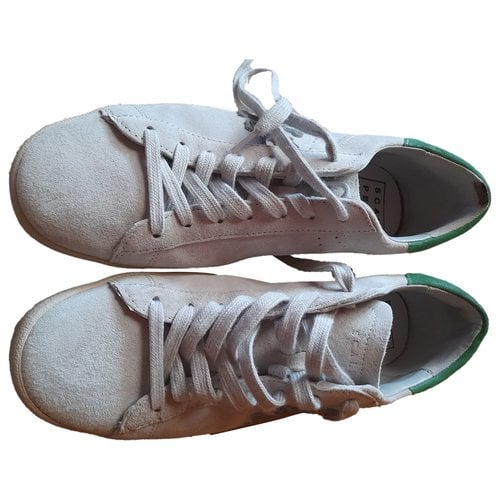 Pre-owned Scalpers Low Trainers In Grey