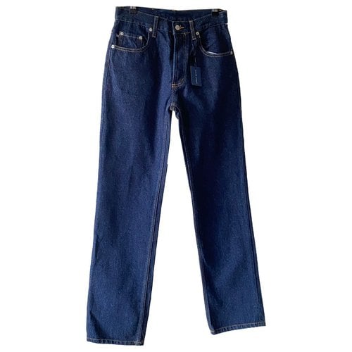 Pre-owned Polo Ralph Lauren Straight Jeans In Navy