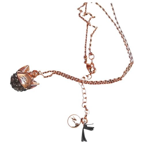 Pre-owned Karl Lagerfeld Long Necklace In Multicolour