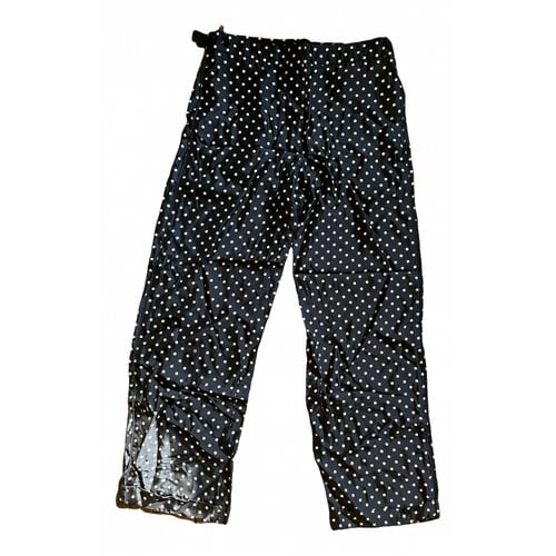 Pre-owned Louis Vuitton Straight Pants In Blue