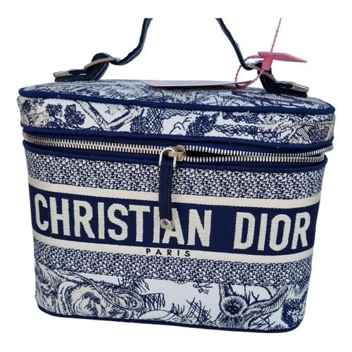 Pre-owned Dior Cloth Vanity Case In Other