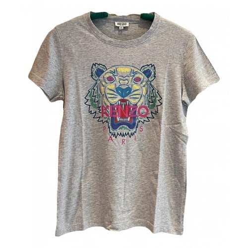 Pre-owned Kenzo Tiger Shirt In Grey