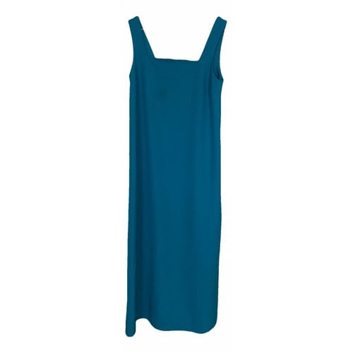 Pre-owned Annie P Maxi Dress In Navy