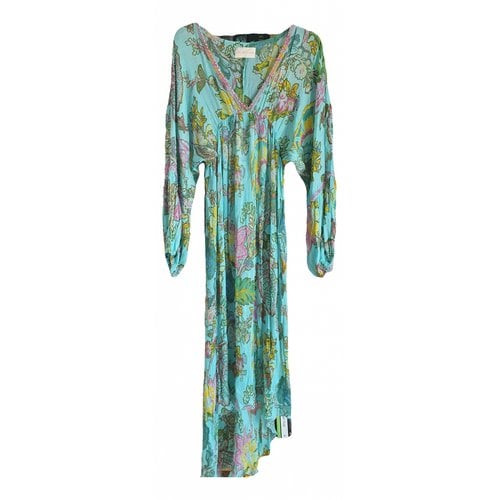 Pre-owned Miss June Maxi Dress In Multicolour