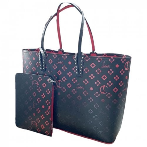 Pre-owned Christian Louboutin Cabata Leather Tote In Multicolour