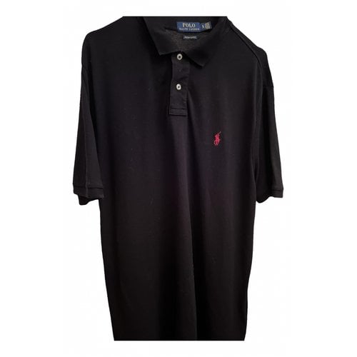 Pre-owned Polo Ralph Lauren Polo Shirt In Black