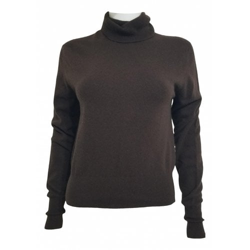 Pre-owned Gucci Cashmere Jumper In Brown