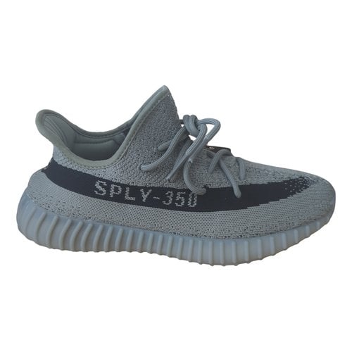 Pre-owned Yeezy Cloth Low Trainers In Grey
