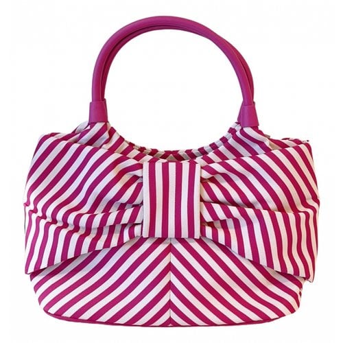 Pre-owned Kate Spade Cloth Handbag In Pink