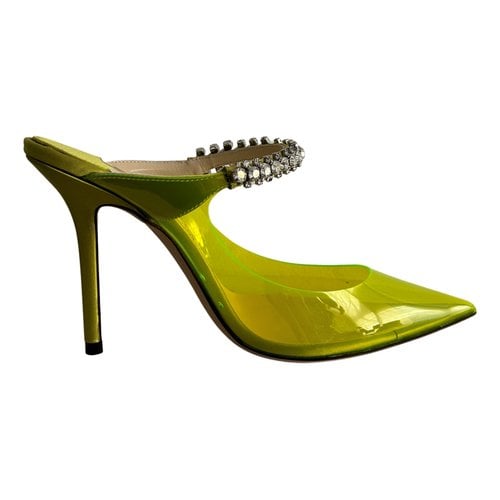 Pre-owned Jimmy Choo Sandals In Yellow