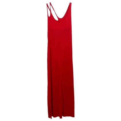 Pre-owned Moschino Cheap And Chic Maxi Dress In Red