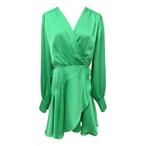 Pre-owned Forever New Mini Dress In Green