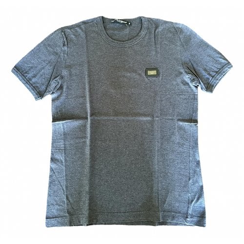 Pre-owned Dolce & Gabbana T-shirt In Anthracite