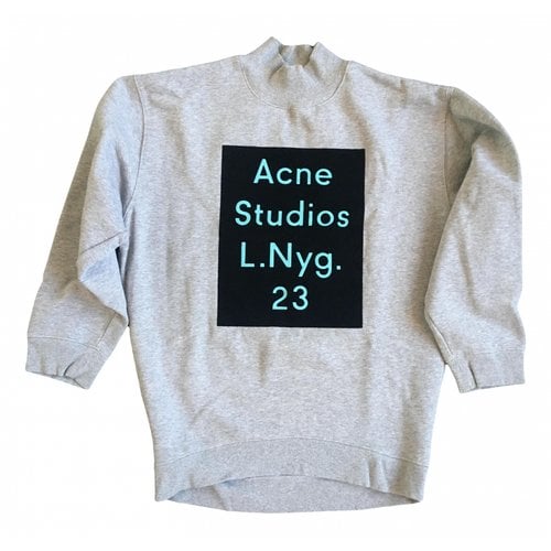 Pre-owned Acne Studios Sweatshirt In Grey
