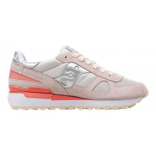 Pre-owned Saucony Trainers In Pink
