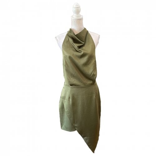 Pre-owned Elliatt Mini Dress In Green