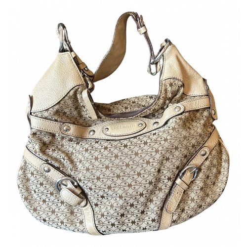 Pre-owned Coccinelle Cloth Handbag In Beige