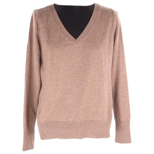 Pre-owned Max & Moi Cashmere Jumper In Camel