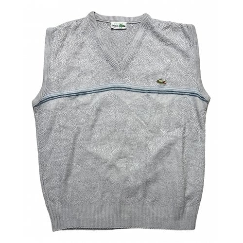Pre-owned Lacoste Vest In Grey