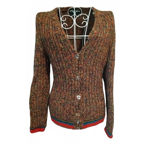 Pre-owned Jean Paul Gaultier Wool Cardigan In Multicolour