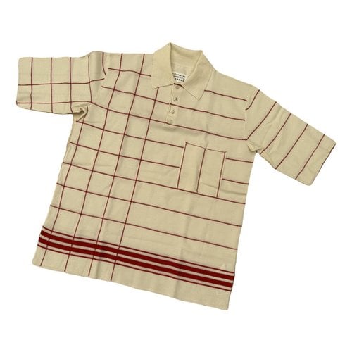 Pre-owned Maison Margiela Polo Shirt In Multicolour