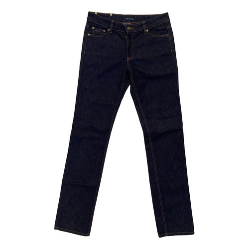 Pre-owned Prada Straight Jeans In Other