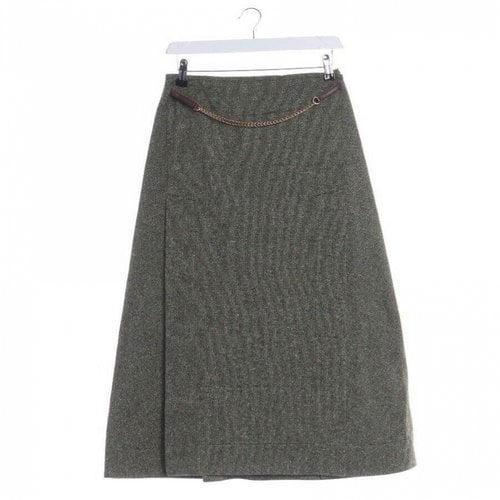 Pre-owned Victoria Beckham Silk Skirt In Multicolour