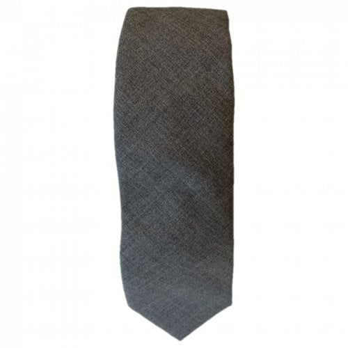 Pre-owned Brunello Cucinelli Silk Tie In Grey
