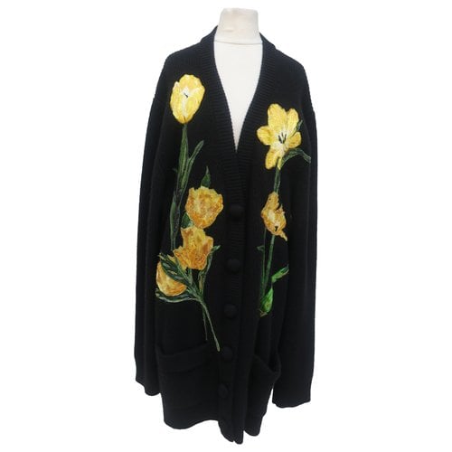 Pre-owned Dolce & Gabbana Cashmere Jacket In Black