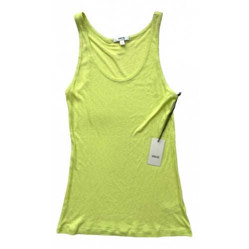 Pre-owned Agolde Camisole In Green