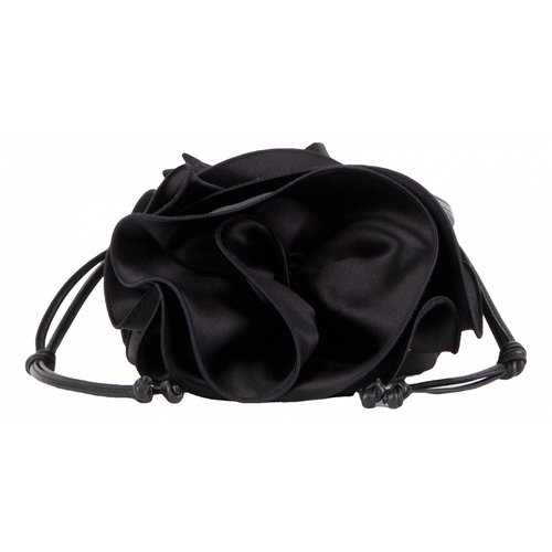 Pre-owned Magda Butrym Cloth Crossbody Bag In Black