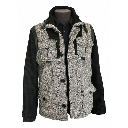Pre-owned Frankie Morello Wool Jacket In Grey