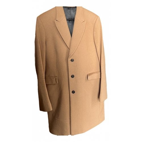 Pre-owned Paul Smith Wool Trenchcoat In Brown