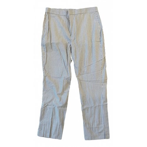 Pre-owned Polo Ralph Lauren Trousers In White