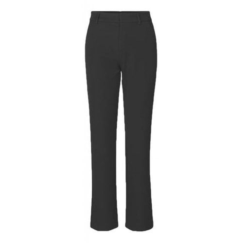 Pre-owned Mbym Trousers In Black