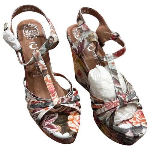 Pre-owned Jeffrey Campbell Cloth Mules & Clogs In Multicolour