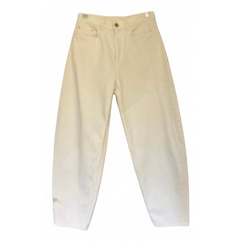 Pre-owned Wandler Jeans In White