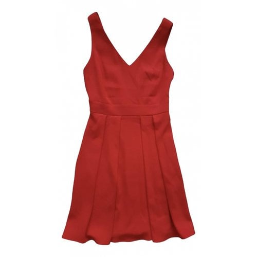 Pre-owned Claudie Pierlot Spring Summer 2019 Mini Dress In Red