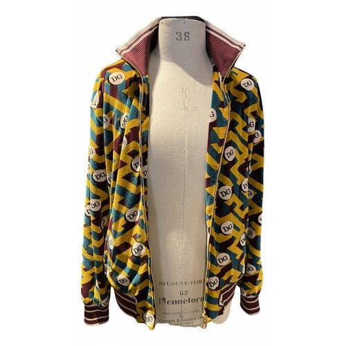 Pre-owned Dolce & Gabbana Velvet Jacket In Multicolour