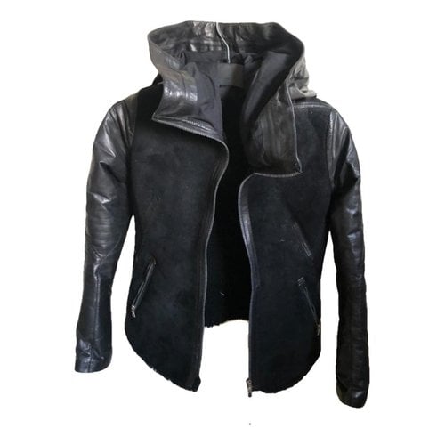 Pre-owned Isaac Sellam Leather Jacket In Black
