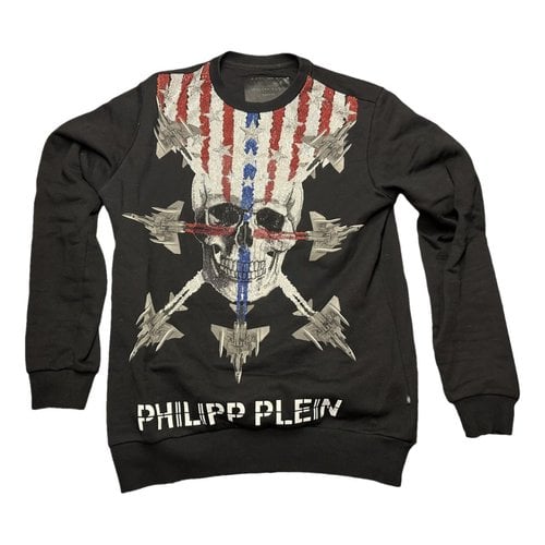 Pre-owned Philipp Plein Sweatshirt In Black