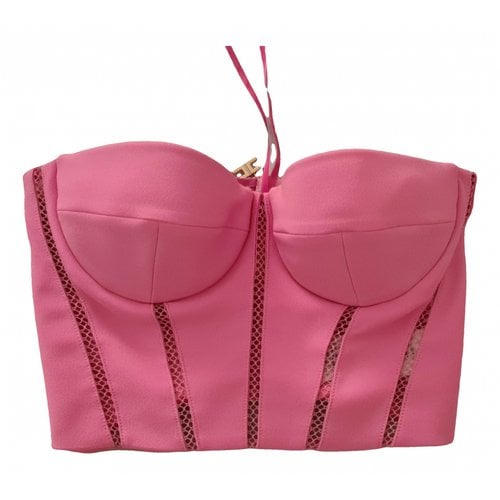 Pre-owned Elisabetta Franchi Corset In Pink