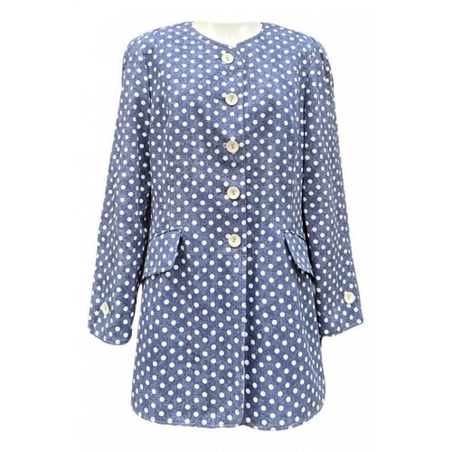 Pre-owned Nina Ricci Jacket In Blue
