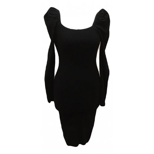 Pre-owned Akris Mid-length Dress In Black