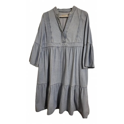 Pre-owned Drykorn Mid-length Dress In Blue