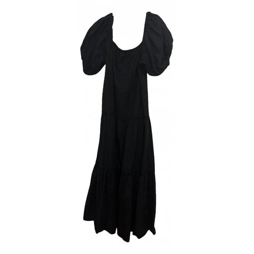 Pre-owned Gimaguas Maxi Dress In Black