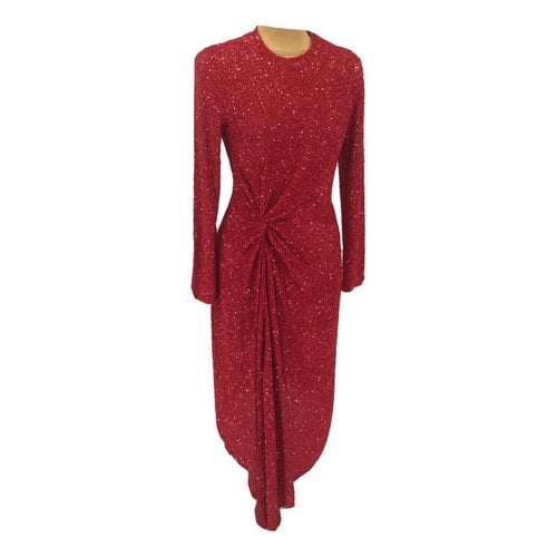 Pre-owned Ashish Mid-length Dress In Red