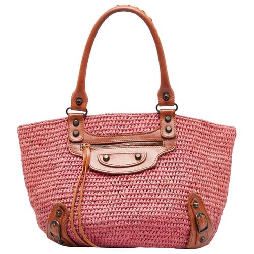 Pre-owned Balenciaga Handbag In Pink